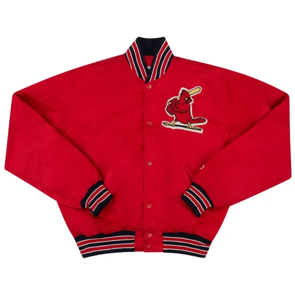 80s St Louis Cardinals Red Jacket