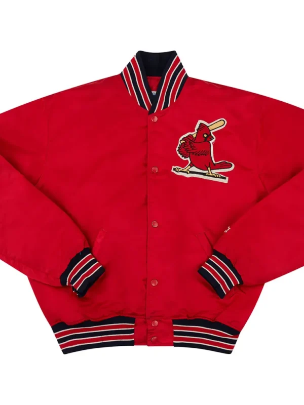 80s St Louis Cardinals Red Jacket