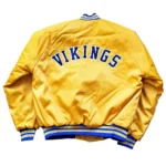 90s Minnesota Vikings Yellow Bomber Jacket