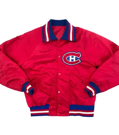 90s Montreal Canadiens Bomber Jacket