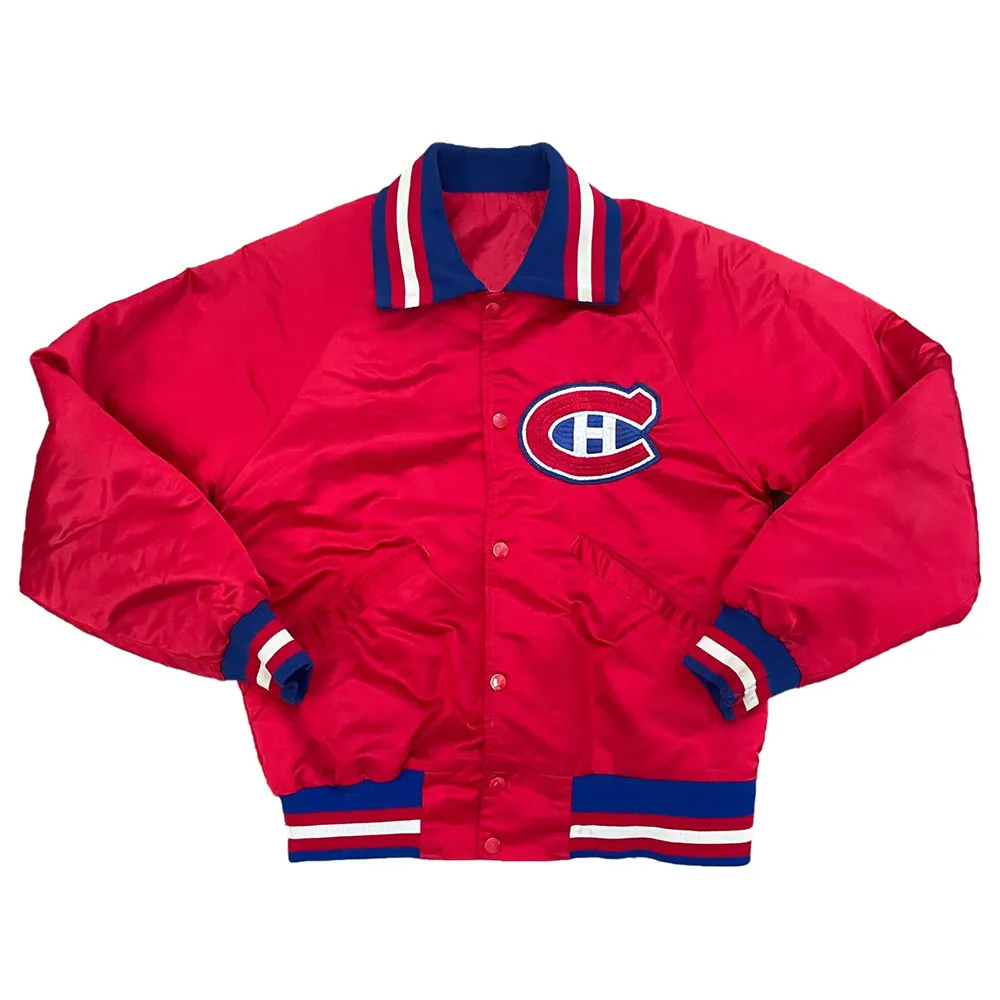90s Montreal Canadiens Bomber Jacket 90s Montreal Canadiens Bomber Jacket