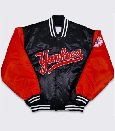 90’s NY Yankees Black and Red Jacket