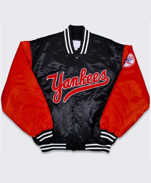 90’s NY Yankees Black and Red Jacket