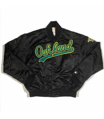 90’s Oakland Athletics Script Jacket
