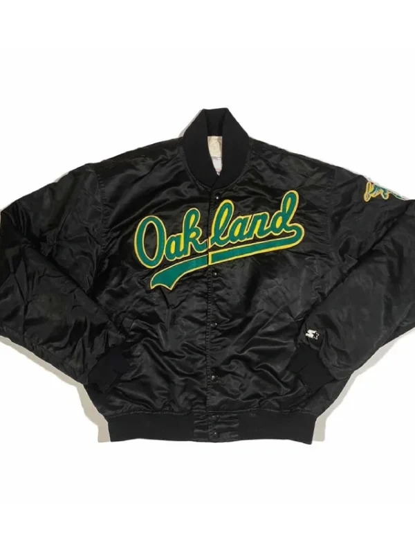 90’s Oakland Athletics Script Jacket