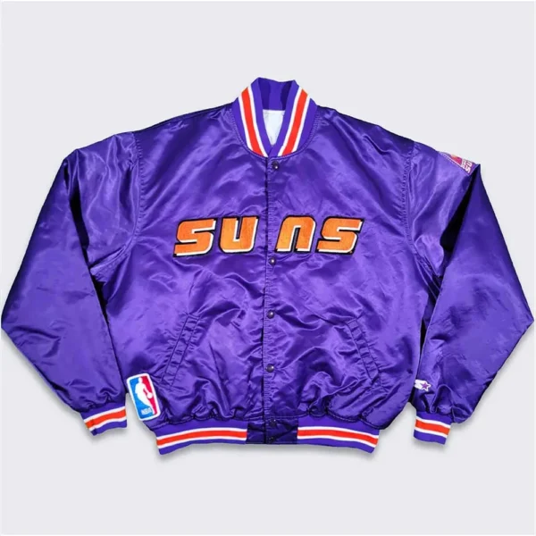 90s Phoenix Suns Purple Jacket
