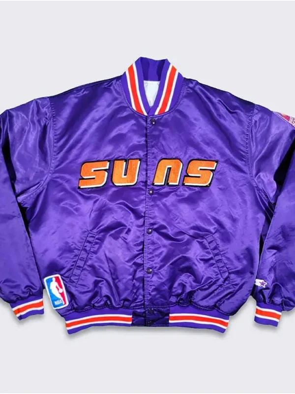 90s Phoenix Suns Purple Jacket