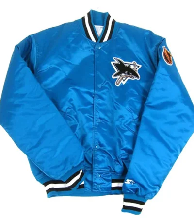 90s San Jose Sharks Blue Jacket