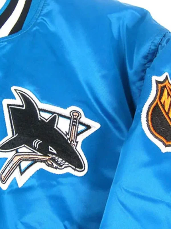 90s San Jose Sharks Blue Jacket