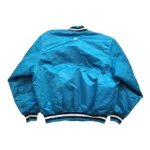 90s San Jose Sharks Blue Satin Jacket