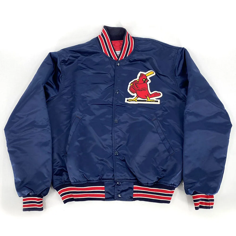 90s St Louis Cardinals Blue Jacket 90s St Louis Cardinals Blue Jacket