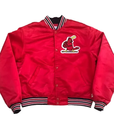90s St Louis Cardinals Red Jacket