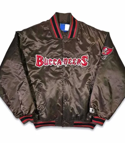 90s Tampa Bay Buccaneers Brown Jacket
