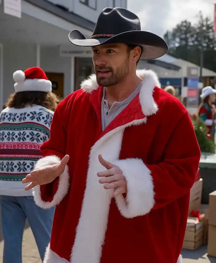 A Royal Montana Christmas Warren Christie Santa Coat A Royal Montana Christmas Warren Christie Santa Coat