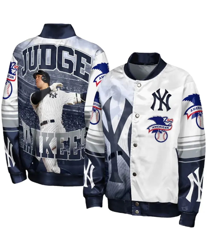 Aaron Judge New York Yankees Baseball Jacket Aaron Judge New York Yankees Baseball Jacket