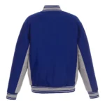 Accent Toronto Maple Leafs Varsity Royal-Gray Wool Jacket