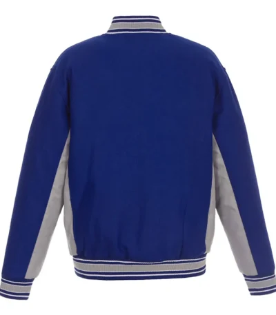 Accent Toronto Maple Leafs Varsity Royal-Gray Wool Jacket