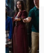Alex Russo Wizards Beyond Waverly Place S02 Maroon Coat