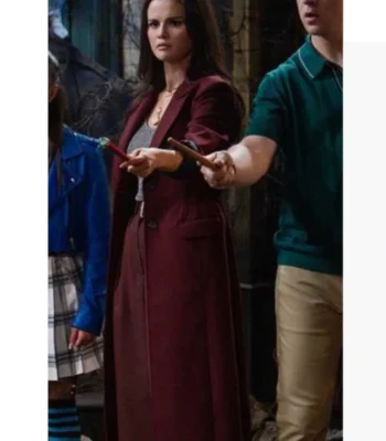 Alex Russo Wizards Beyond Waverly Place S02 Maroon Coat