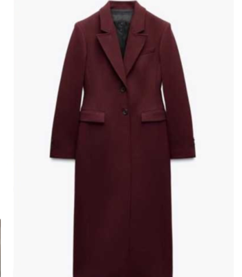Alex Russo Wizards Beyond Waverly Place S02 Maroon Coat