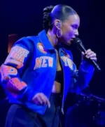 Alicia Keys Empire State Of Mind NY Knicks Jacket
