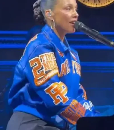 Alicia Keys Empire State Of Mind NY Knicks Jacket