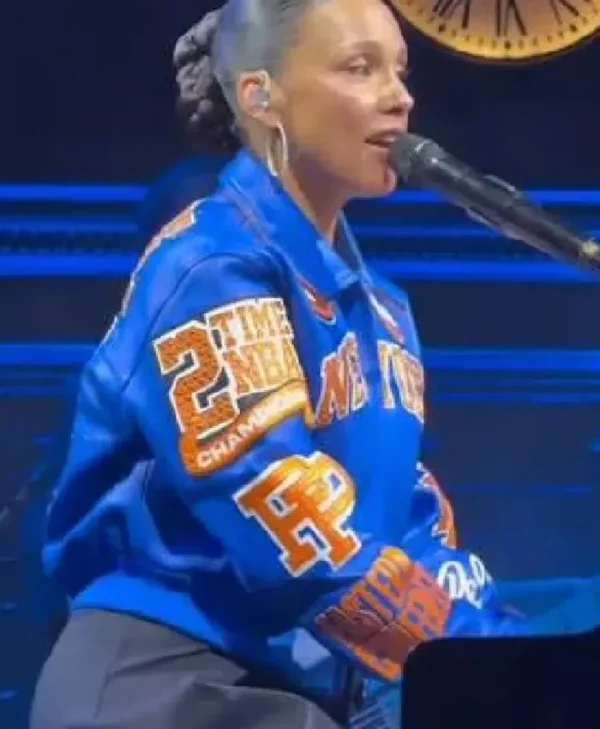 Alicia Keys Empire State Of Mind NY Knicks Jacket