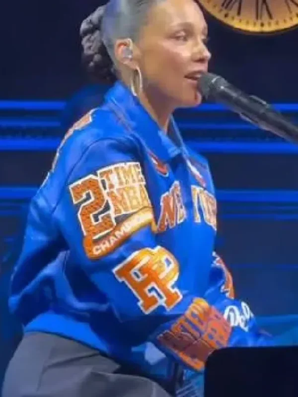Alicia Keys Empire State Of Mind NY Knicks Jacket