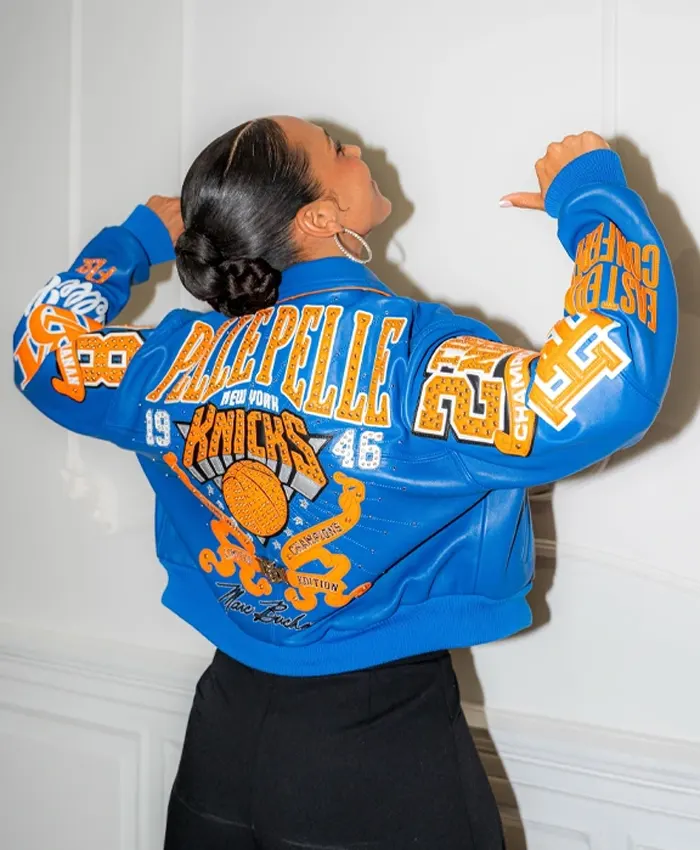 Alicia Keys Empire State Of Mind NY Knicks Jacket Alicia Keys Empire State Of Mind NY Knicks Jacket
