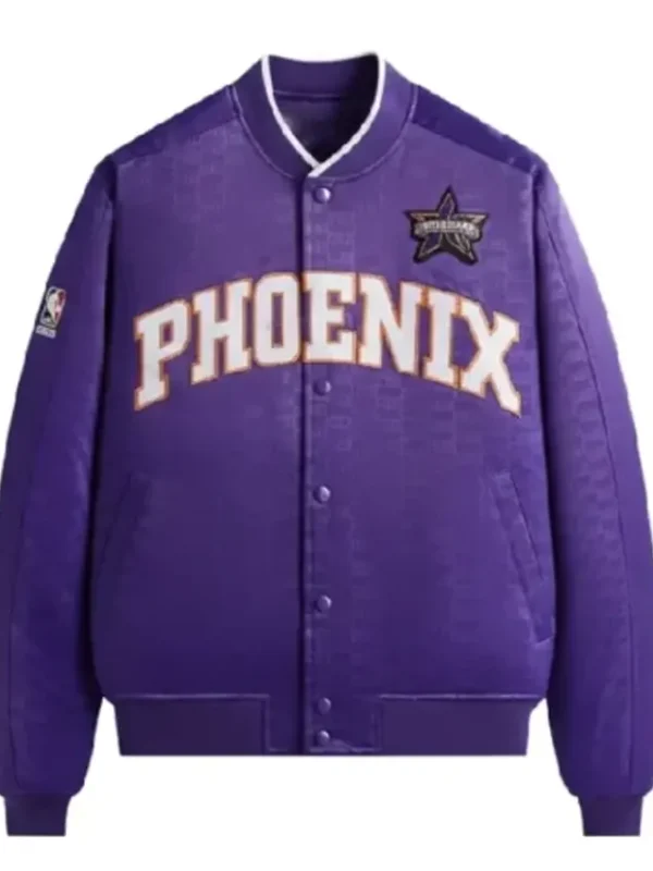 All Star Phoenix Suns Purple Bomber Jacket