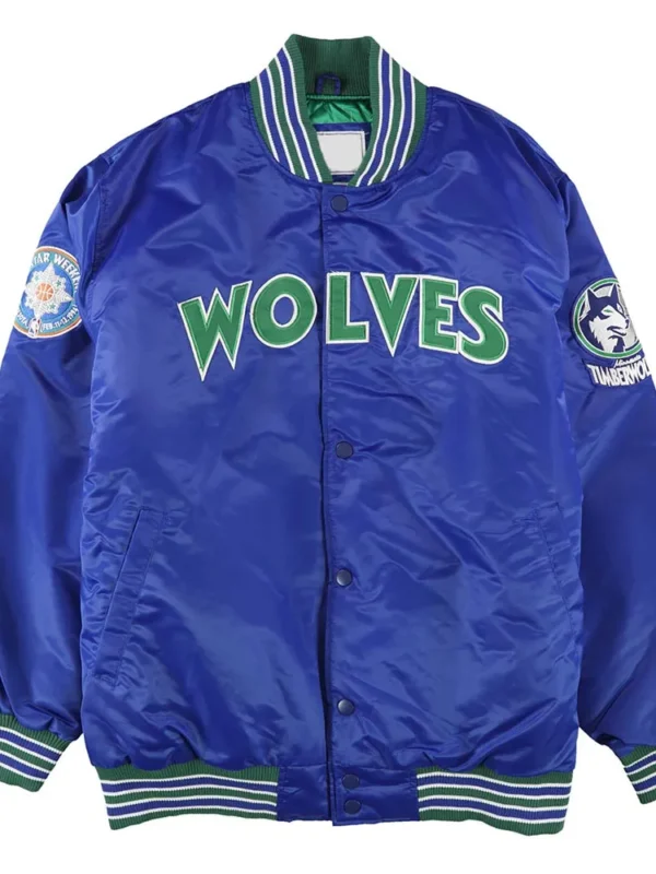 All Star Weekend T-Wolves Blue Jacket