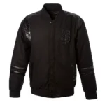 Alligator San Francisco Giants Logo Embroidered Black Wool Jacket