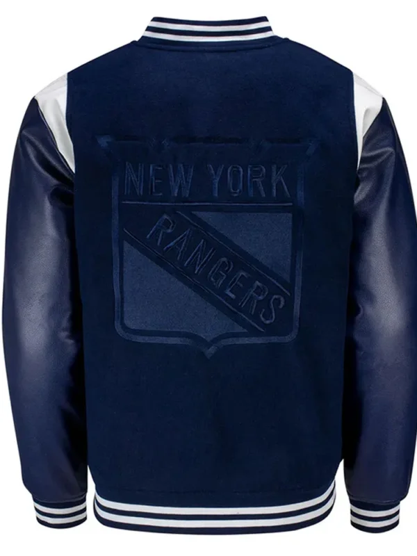 Alternate NY Rangers Varsity Jacket
