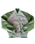 American Flag Philadelphia Eagles Varsity Jacket