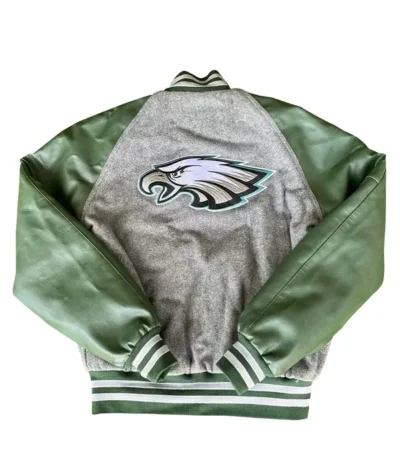 American Flag Philadelphia Eagles Varsity Jacket