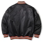 American Flag San Francisco Giants Black Bomber Jacket