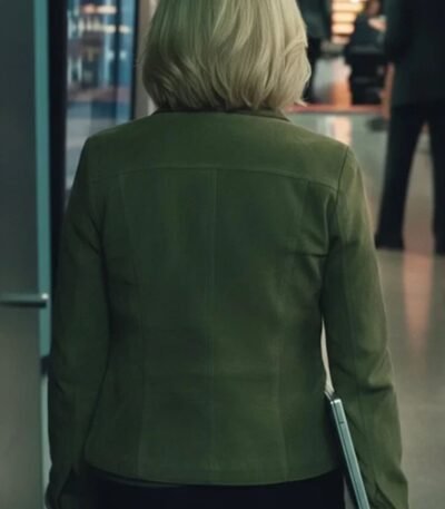 Amy Sedaris Elsbeth S03 Suede Leather Jacket