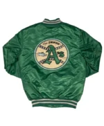Oakland Athletics Anniversary Satin Jacket