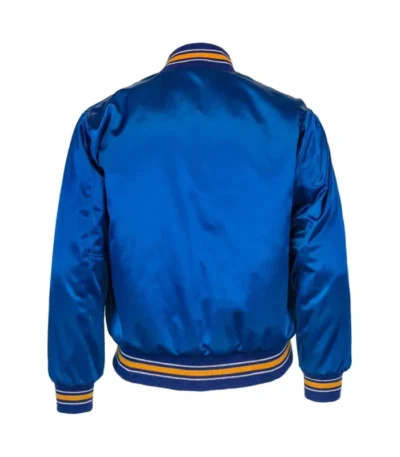 Seattle Mariners 1982 Bomber Blue Satin Jacket