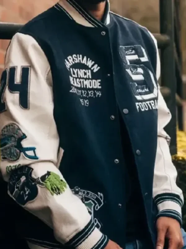 Beastmode Seahawks Varsity Jacket