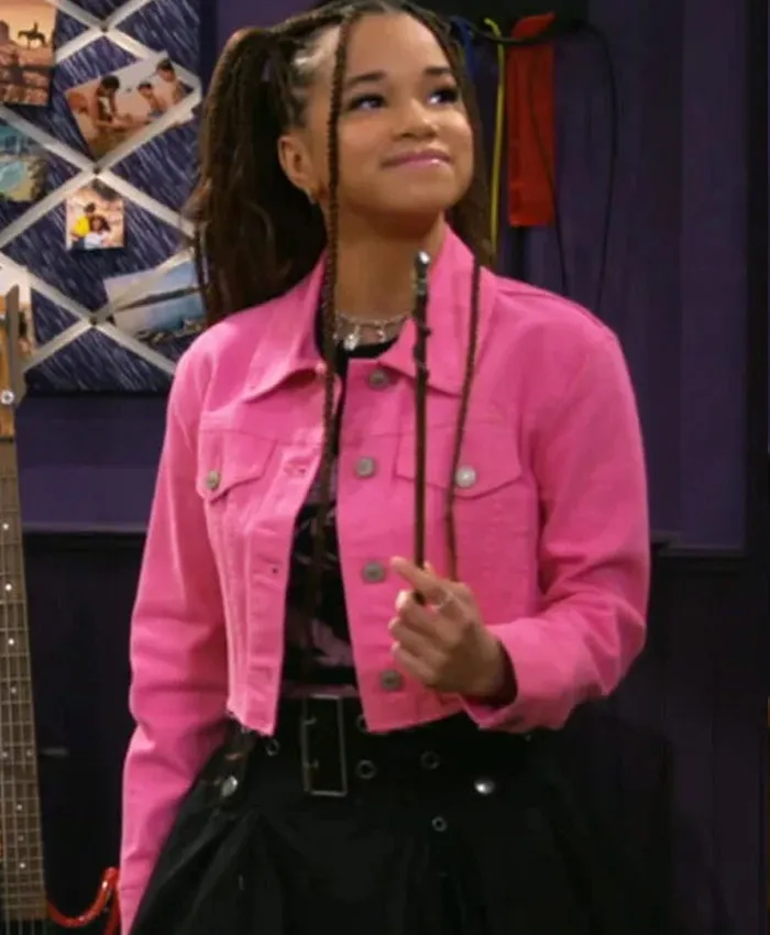 Billie Wizards Beyond Waverly Place Pink Jacket Billie Wizards Beyond Waverly Place Pink Jacket