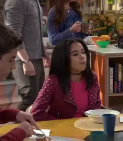 Billie Wizards Beyond Waverly Place S02 Studded Jacket