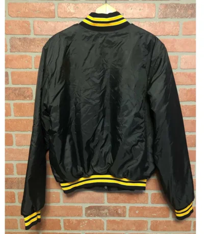 Black 90s Pittsburgh Steelers Jacket
