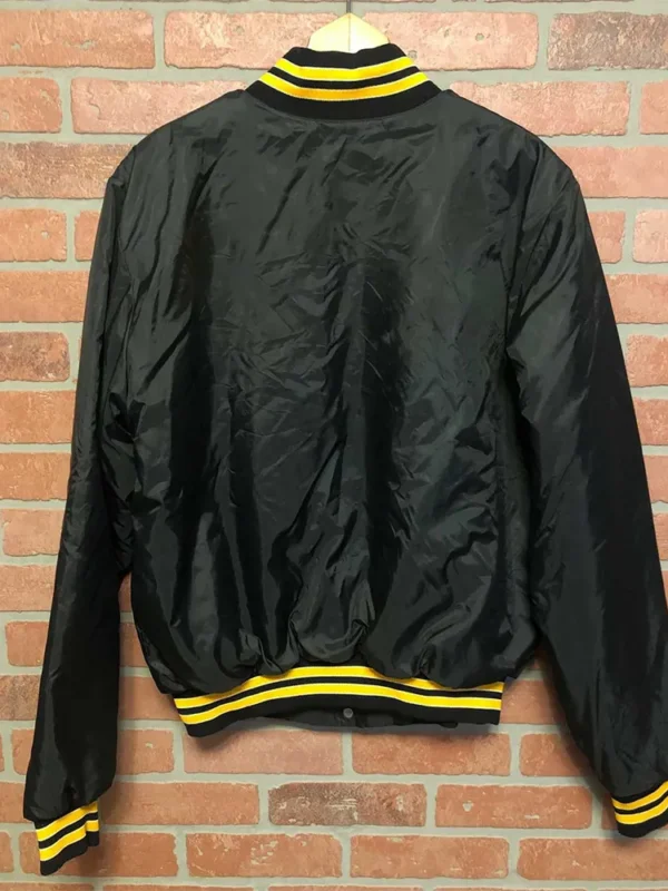 Black 90s Pittsburgh Steelers Jacket