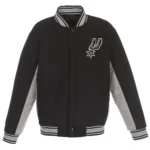 Black-Gray San Antonio Spurs Jacket