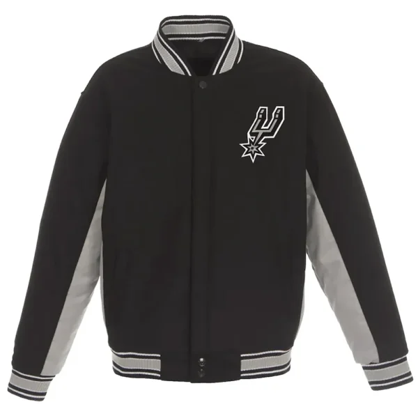 Black-Gray San Antonio Spurs Jacket