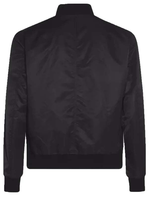 Black New Jersey Devils Lightweight Bomber Nylon Jacket