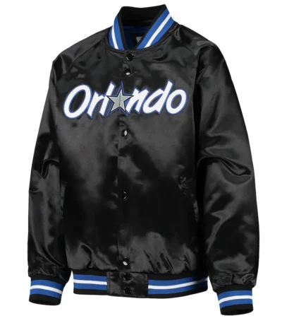 Black Orlando Magic Youth Hardwood Classics Jacket