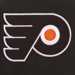 Black Philadelphia Flyers Poly-Twill Front-Hit Jacket
