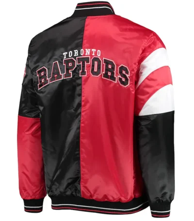 Black/Red Toronto Raptors NBA 75th Anniversary Jacket